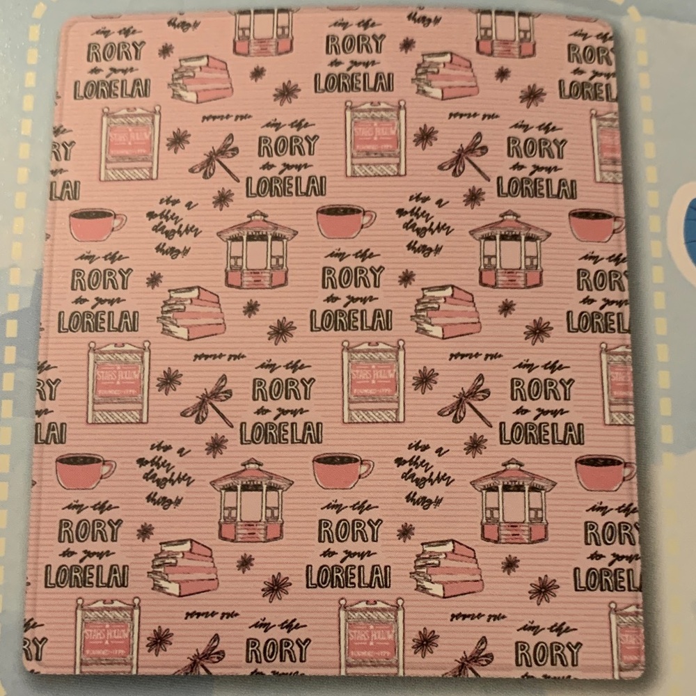 Gilmore Girls Throw Blanket Pink Rory and Lorelai 60 x 70 inch plush NEW